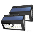 Led Wall Light, 20Led Solar Motion Sensor Light Outdoor Wireless Security Light Lithium Battery Operated Lamp